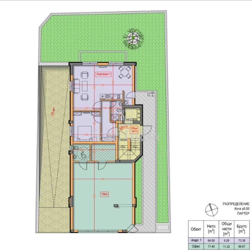 № 69 ул. Днепър, София, 1 Bedroom Bedrooms, ,1 BathroomBathrooms,Апартамент,Продадено,ул. Днепър,1025